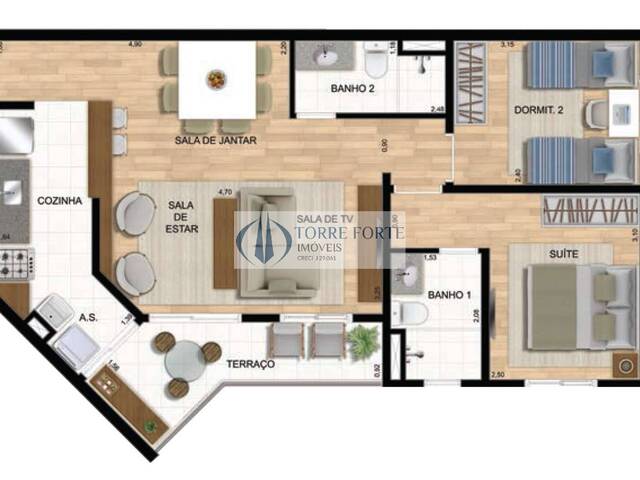 #5864 - Apartamento para Venda em São Paulo - SP - 2