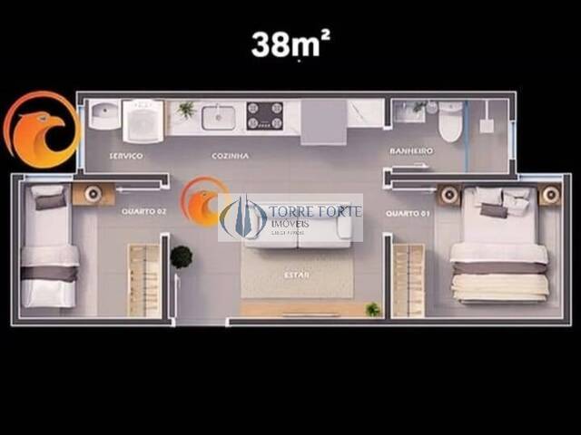 #8745 - Apartamento para Venda em São Paulo - SP - 2