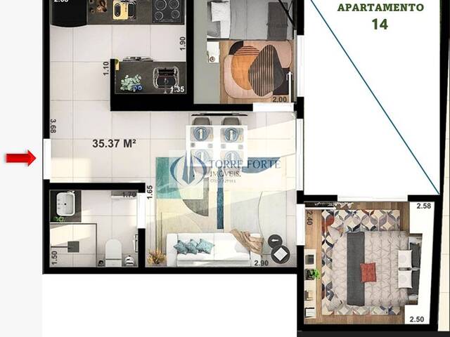#10475 - Apartamento para Venda em São Paulo - SP - 3