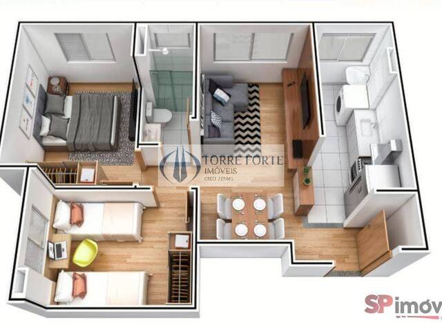 #12292 - Apartamento para Venda em São Paulo - SP - 2
