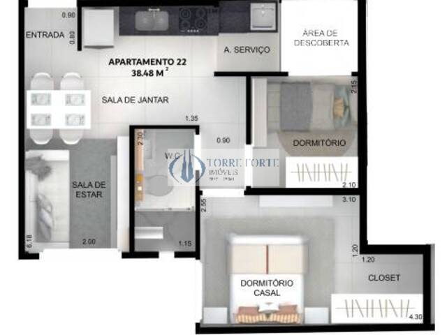 #10679 - Apartamento para Venda em São Paulo - SP - 3