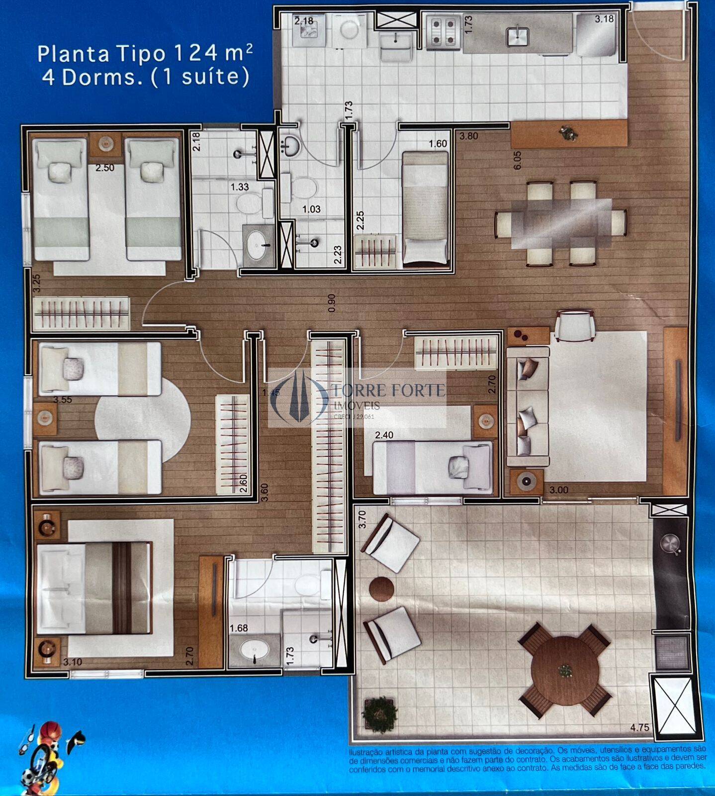 Apartamento à venda com 4 quartos, 124m² - Foto 26