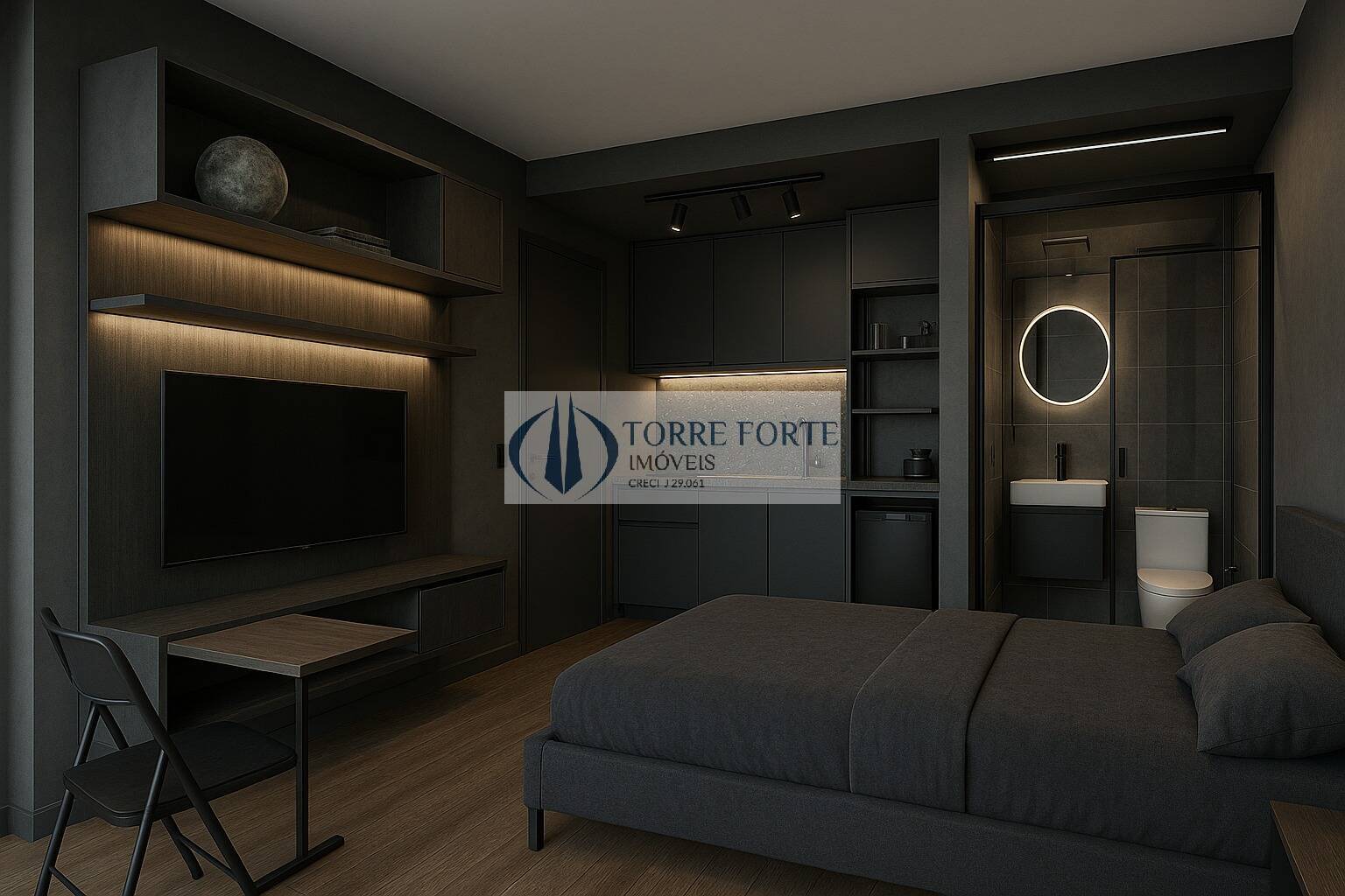 Apartamento, 17 m² - Foto 1