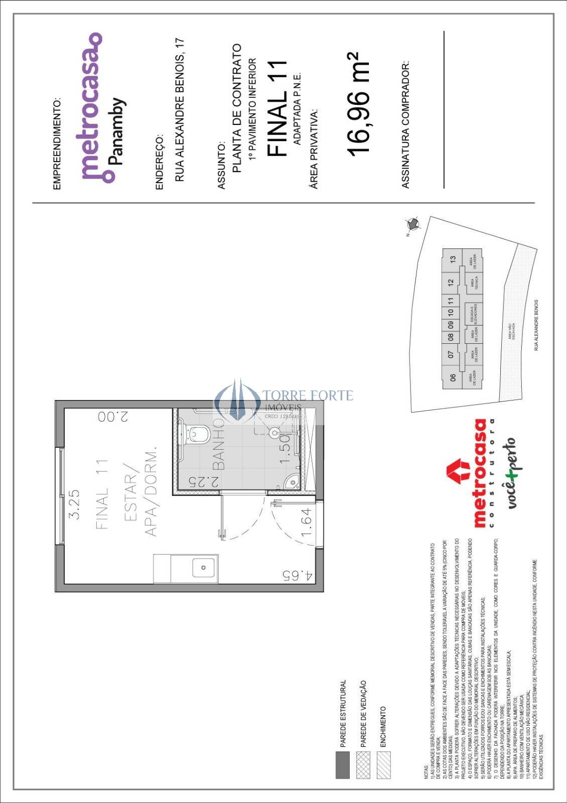 Apartamento, 17 m² - Foto 11