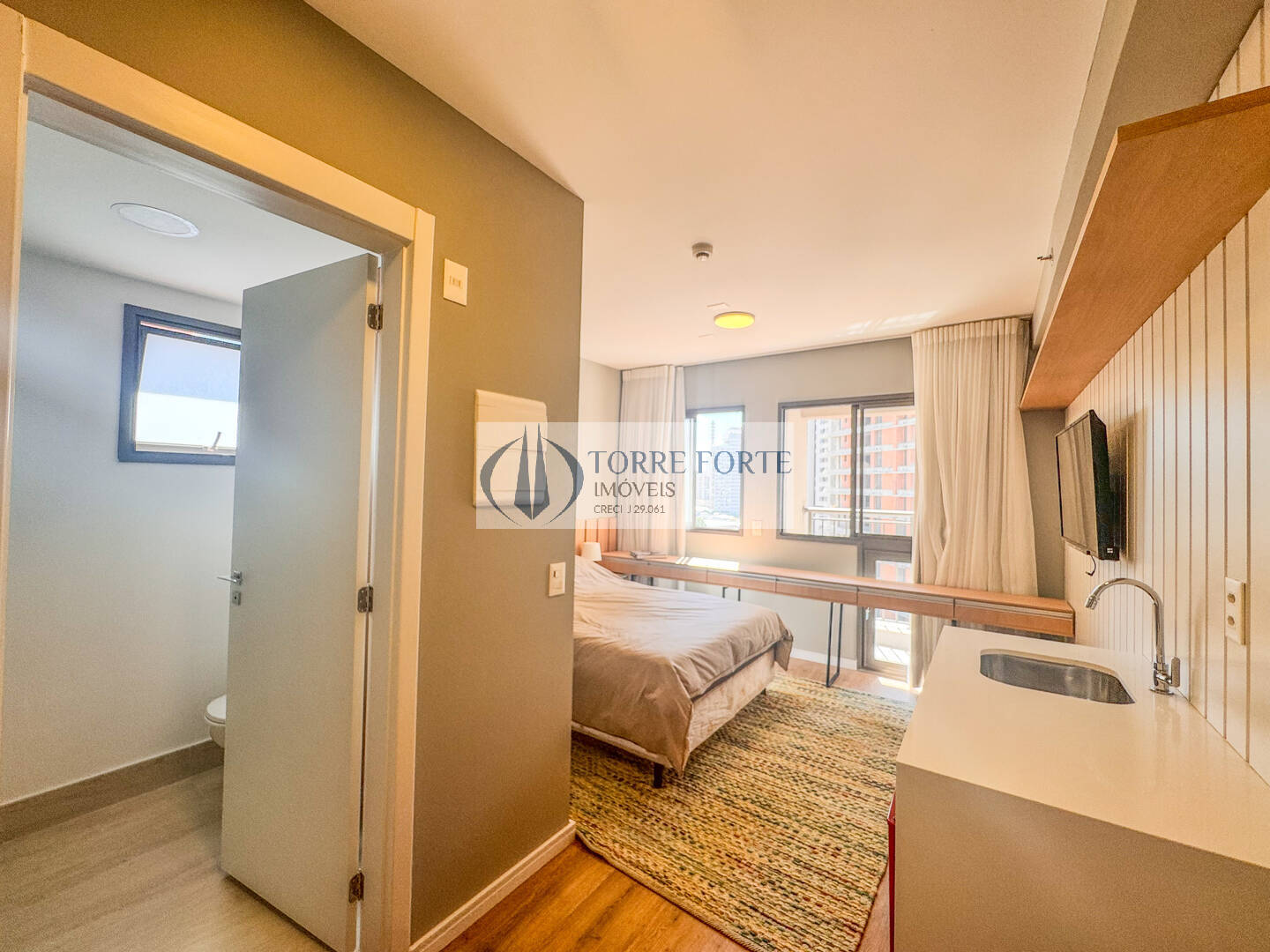 Apartamento, 1 quarto, 21 m² - Foto 2