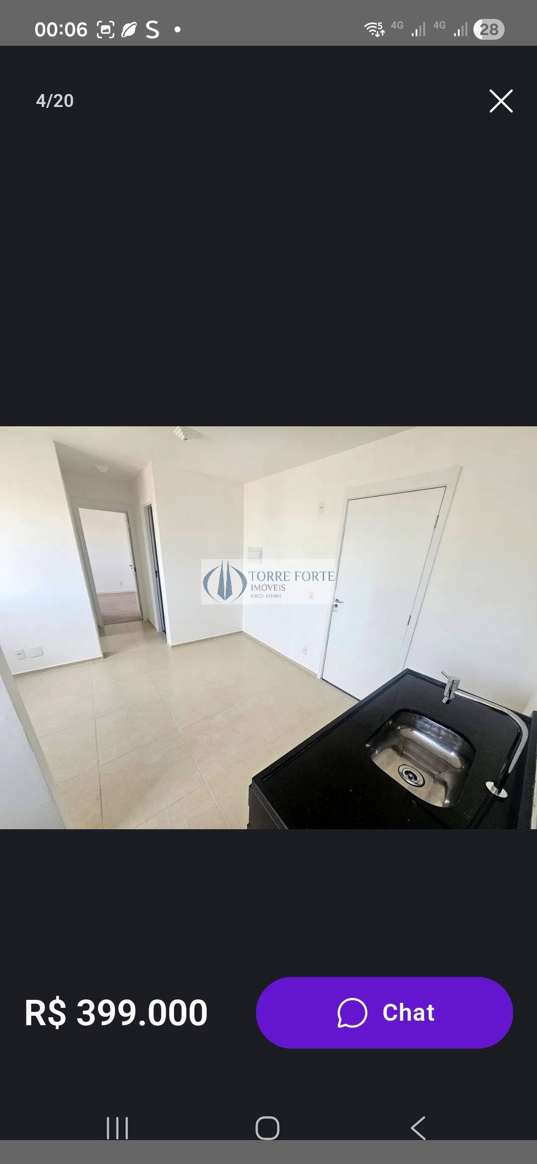 Apartamento, 2 quartos, 37 m² - Foto 1