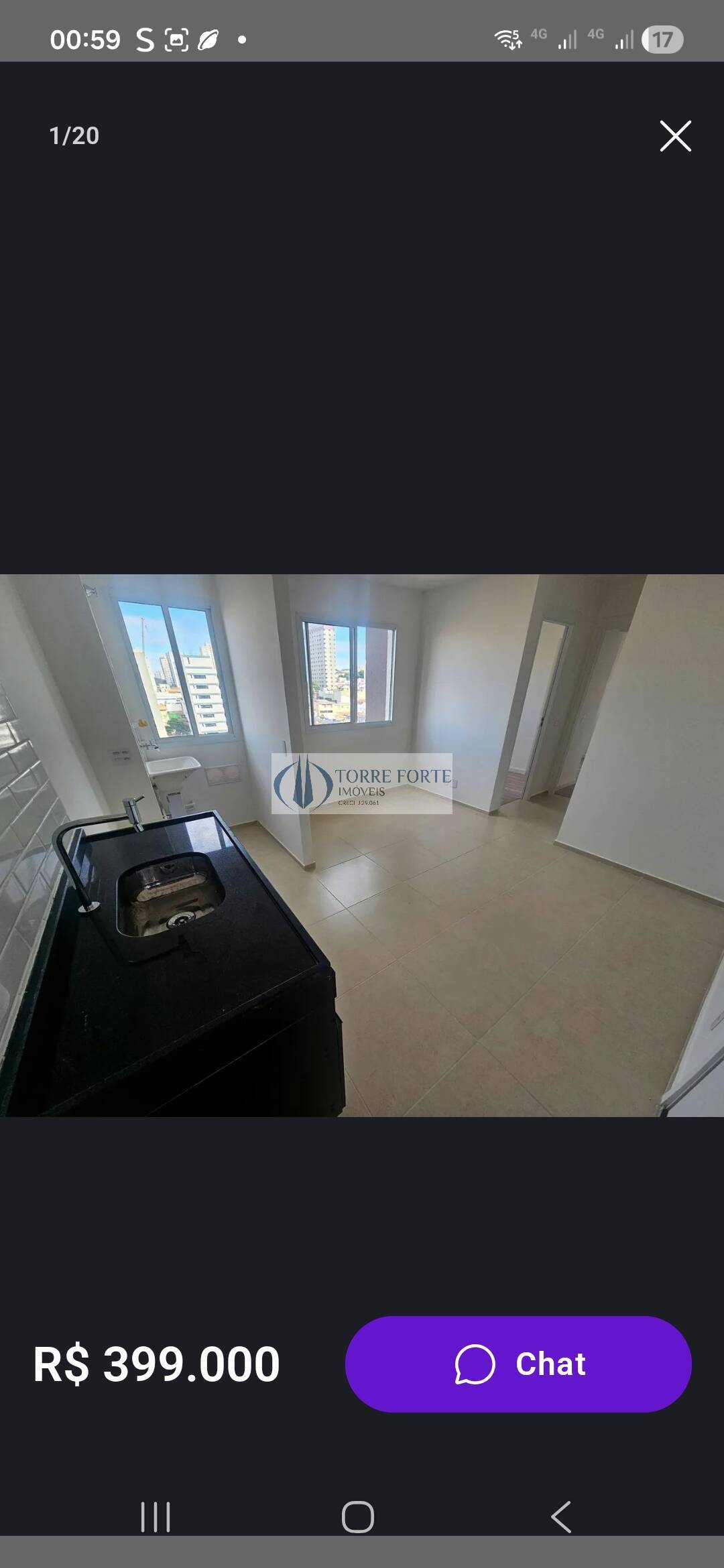 Apartamento, 1 quarto, 54 m² - Foto 6
