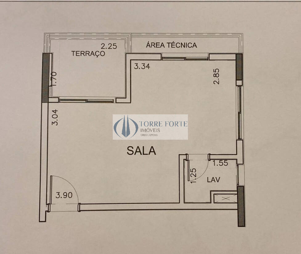 Sala-Conjunto, 31 m² - Foto 5