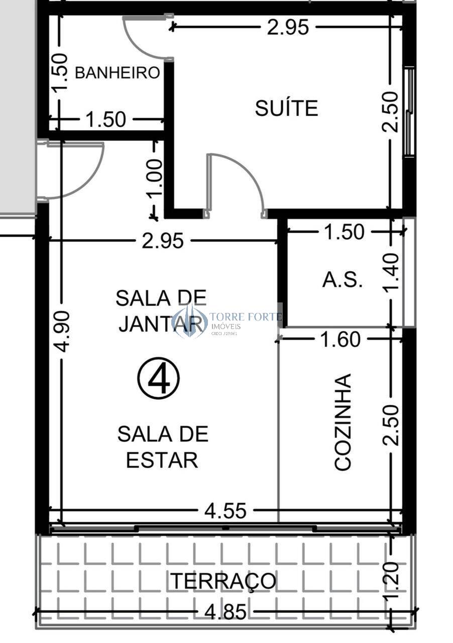 Apartamento, 1 quarto, 38 m² - Foto 21